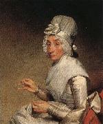 Gilbert Stuart Mrs. Richard Yates china oil painting artist